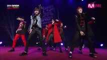 방탄소년단(BTS) - 상남자(Boy in Luv) at 2014 MAMA Red Carpet