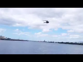 Helicopter Crash Pearl Harbor  ORIGINAL Eyewitness