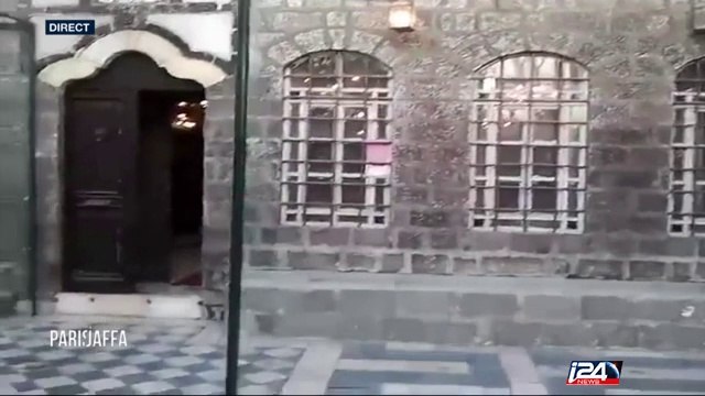 Visite de la Synagogue de Damas où il reste 17 juifs