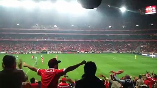 Apoio dos adeptos Benfiquistas