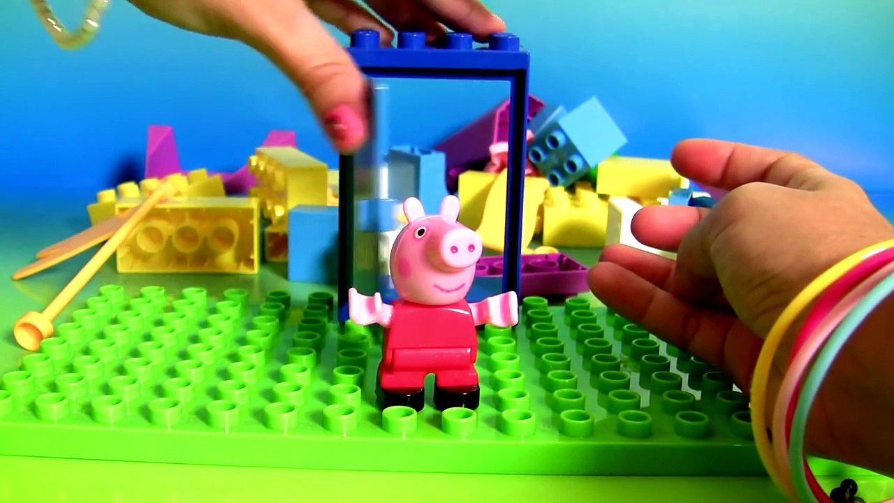 Peppa Pig Amusement Park Blocks Lego Duplo - Parco dei Divertimenti - Juego Parque de Atracciones