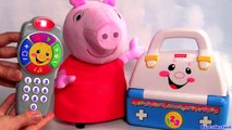 Learn ABC and Numbers 123 with Sing-Along Songs from Talking Doctor Bag Nurse Peppa Pig Baby Toys