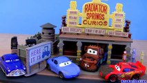 Cars 2 Radiator Springs Curio Shop playset Disney Pixar Mattel toys review by Blucollection