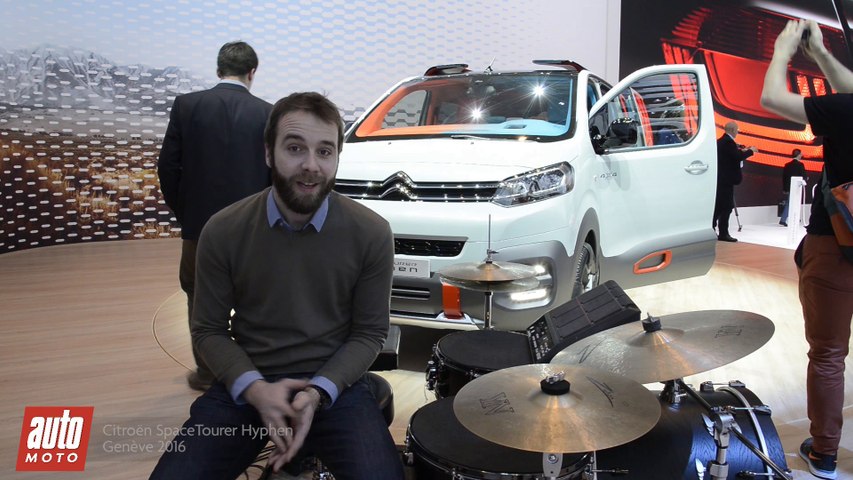 Citroën SpaceTourer Hyphen GENEVE 2016 : le van...