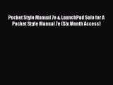 Read Pocket Style Manual 7e & LaunchPad Solo for A Pocket Style Manual 7e (Six Month Access)