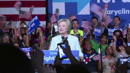 Clinton racks up seven states on 'Super Tuesday'