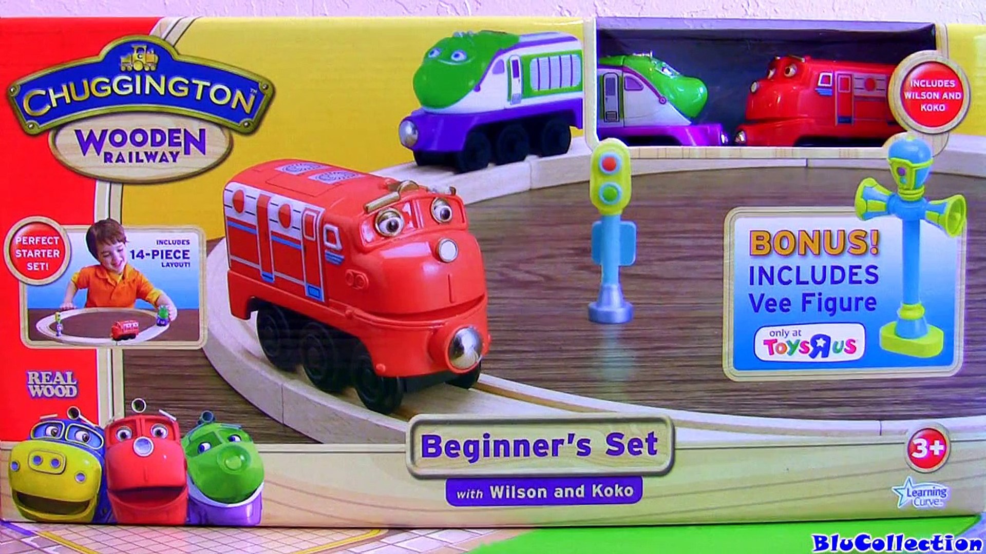 Disney Chuggington Double Decker Roundhouse playset Wooden Railway