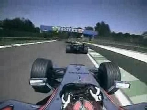 Mark Webber & Kimi Raïkkönen - Imola 06