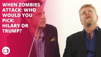 Hillary or Trump: Who would survive the Walking Dead?