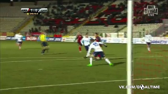 Амкар - Динамо 3:1. Обзор матча. Кубок России 2015/16. 1/4 финала.