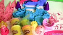 Play Doh Sparkle Magical Designs Palace Princess Aurora - Play Doh Brillante Glitter Castillo Mágico
