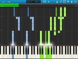 Hes A Pirate from Pirates of the Carribean - Synthesia MIDI Piano Cover