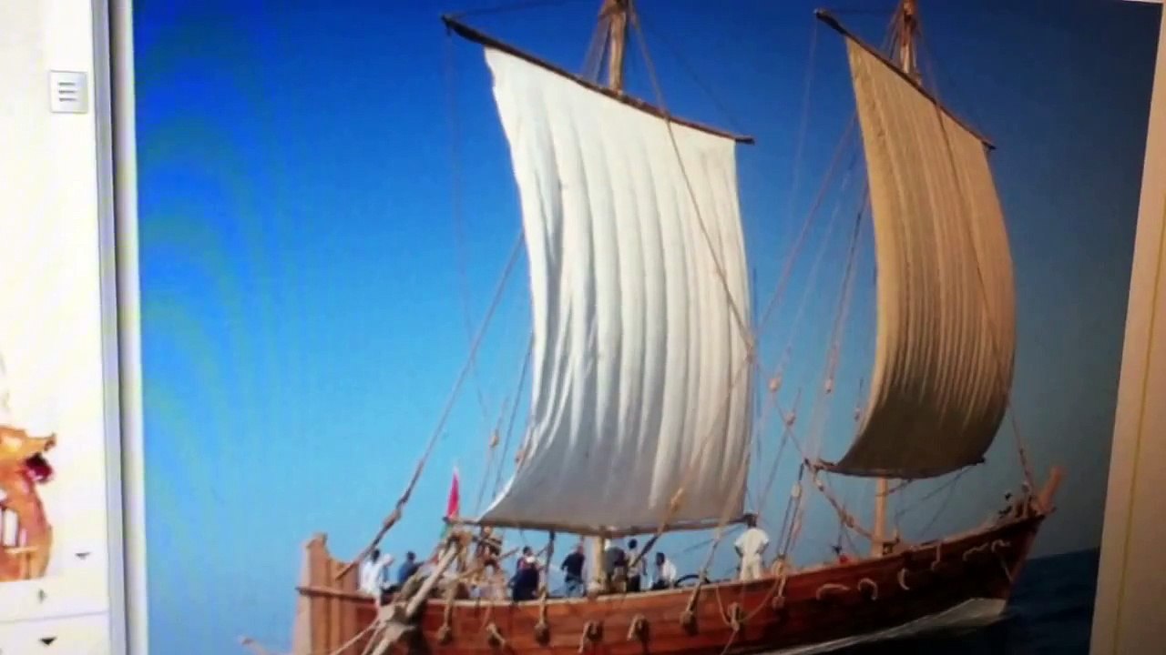 Ancient Ship Getting ready to Sail