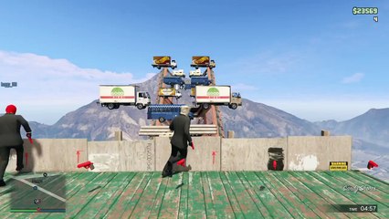 EPIC TORNADO AVALANCHE! (GTA 5 Funny Moments)