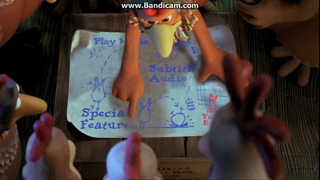 Opening To Chicken Run 2000 DVD (2006 Re Print)