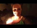 ♥ASMR♥ Positive Affirmations Whispered Ear To Ear By Candlelight   Tapping On A Glass Candle