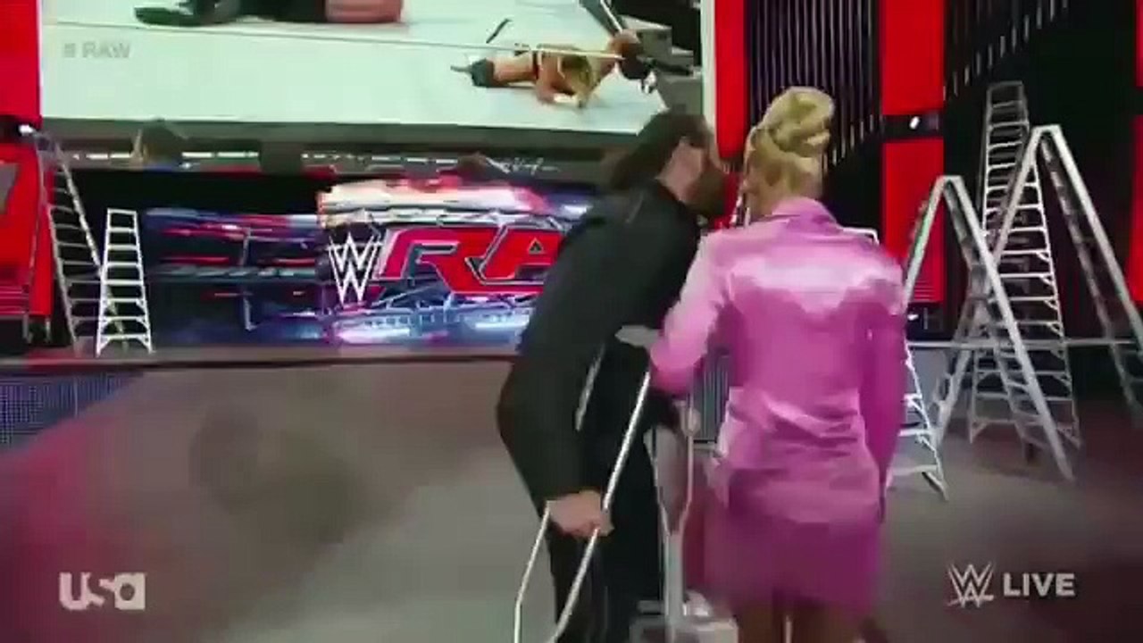 WWE RAW 8 6 2015 Highlights