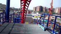 Soarin Eagle Front Row on-ride HD POV Scream Zone at Coney Island
