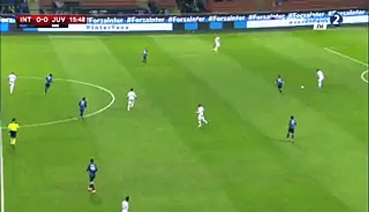 Marcelo Brozović Goal-Inter 1-0 Juventus - 02-03-2016