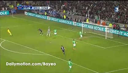 Edinson Cavani Goal HD - Saint Etienne 0-1 PSG - 02-03-2016 Coupe de France