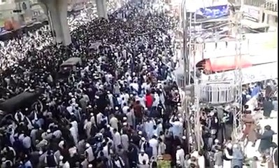 World's Most Biggest Janazah in the World Mumtaz Qadri