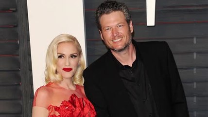 Gwen Stefani y Blake Shelton se lucen en la noche de los Oscars