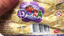 DORA THE EXPLORER Surprise Eggs Unboxing gift Chocolate toy Dora la exploradora
