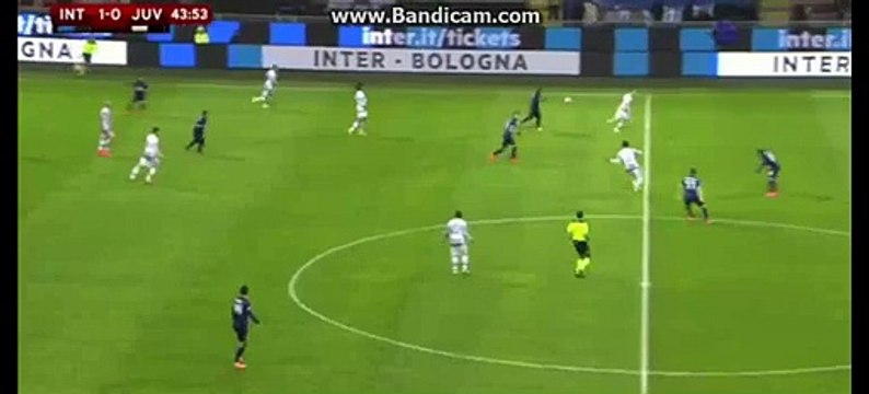 Simone Zaza AMAZING SHOOT | Inter Milan vs Juventus 02.03.2016 HD