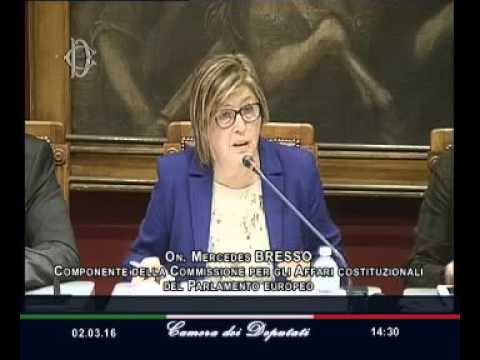 Roma - Audizione Commissione Affari costituzionali Parlamento Ue (02.03.16)