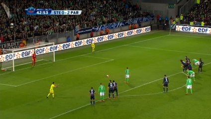 Valentin Eysseric Goal - St Etienne 1-2 PSG 02.03.2016 HD
