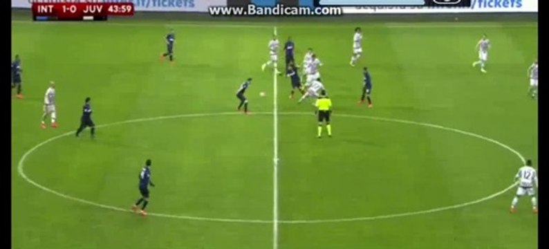 Simone Zaza AMAZING SHOOT | Inter Milan vs Juventus 02.03.2016 HD