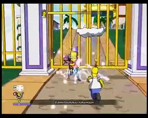 The Simpsons Game finnish Walkthrough Part 22/24 | Game Over 1/2 - Xbox 360