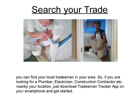 Tradesman Tracker - Free Listing