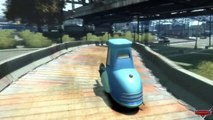 Guido VS Lightning McQueen Tudor Street Drifting Track Disney cars