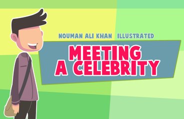 Meeting A Celebrity - Nouman Ali Khan - illustrated