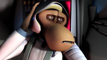 PROJECT ALPHA (HD) 3d CGI Animated COMEDY Short  First monkey in space (The Animation Workshop)