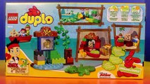 Lego Duplo Jake And The Never Land Pirates Peter Pans Visit Alligator Attack Stop Motion