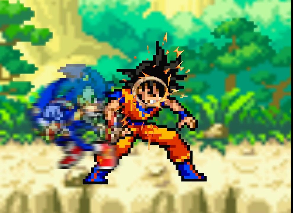 Goku VS Sonic