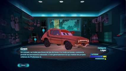 Cars 2 GREM Français - Caractère dans le Film (Description Complet) [GAMEPLAY]