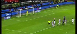 Marcelo Brozovic 3:0 Penalty HD | Inter v. Juventus 02/03/2016