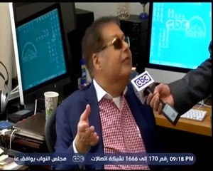 خاص _  أحمد زويل _ في الشعوب المتقدمة المكاتب تكون صغيرة لان العقل اهم من الكراسي