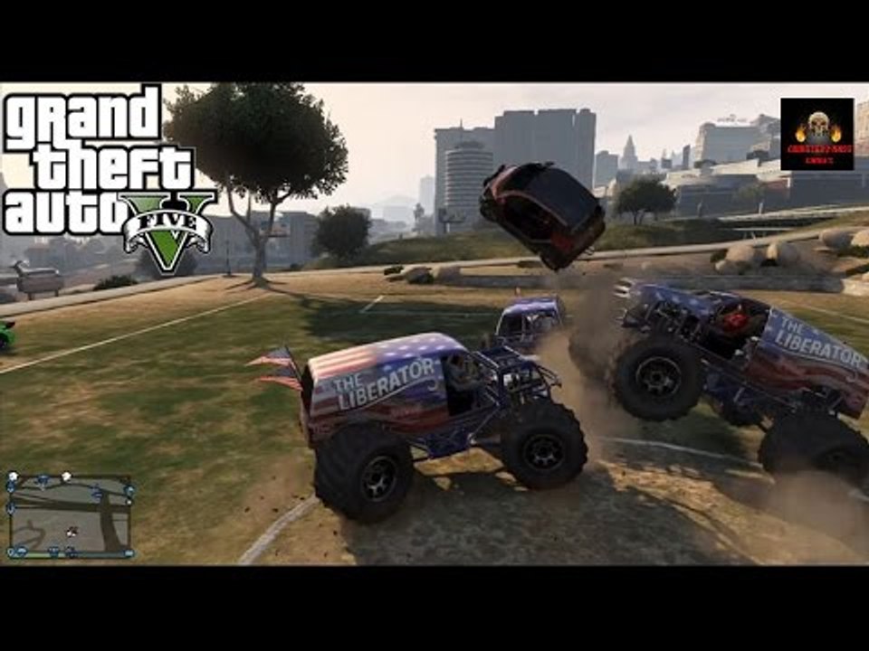 Cemetery Rust Games Ep. 49 (Crazy Commentator - Monster Truck Soccer Match)