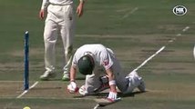 Steve Smith Hit On The Helmet By A Neil Wagner Bouncer