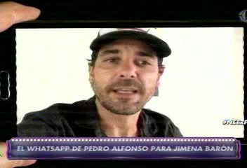 Pedro en NET (mensaje a Jimena Baron) - 01 de Marzo