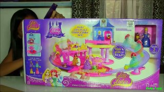 Disney Princess Little Kingdom Glitter Glider Castle Playset with Cinderella - Kids Toys