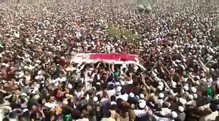 Mumtaz Hussain qadri ka janaza wah MASHALLAH