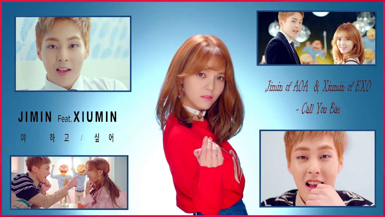 Jimin of AOA & Xiumin of EXO - Call You Bae MV HD k-pop [german Sub]