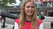 The Norwegian girl who wore an Arsenal shirt at Spurs v Tromso