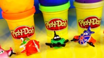 NEW 2014 Disney Planes Mashems Play Doh Surprise Egg Toys Review Playdough Videos
