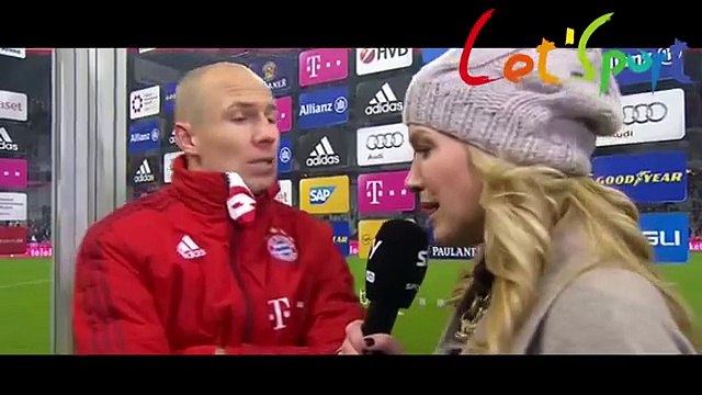 ARJEN ROBBEN AFTER MATCH INTERVIEW - Mainz 05 2-1 Bayern Munich - Bundesliga